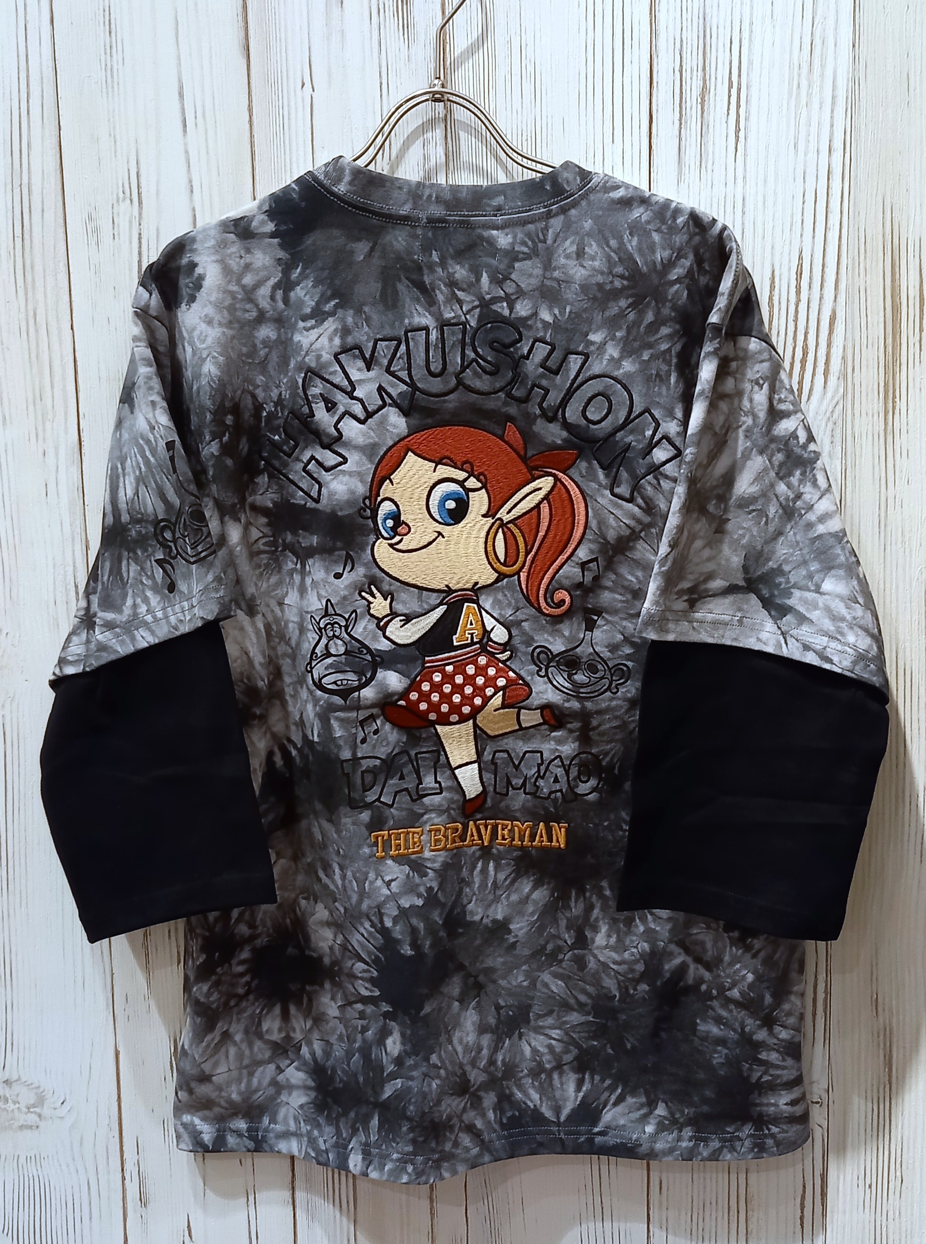 送料無料商品の通販 THE BRAVE MAN】アクビちゃん6分丈Tシャツ | METHOD | ショップ トップス